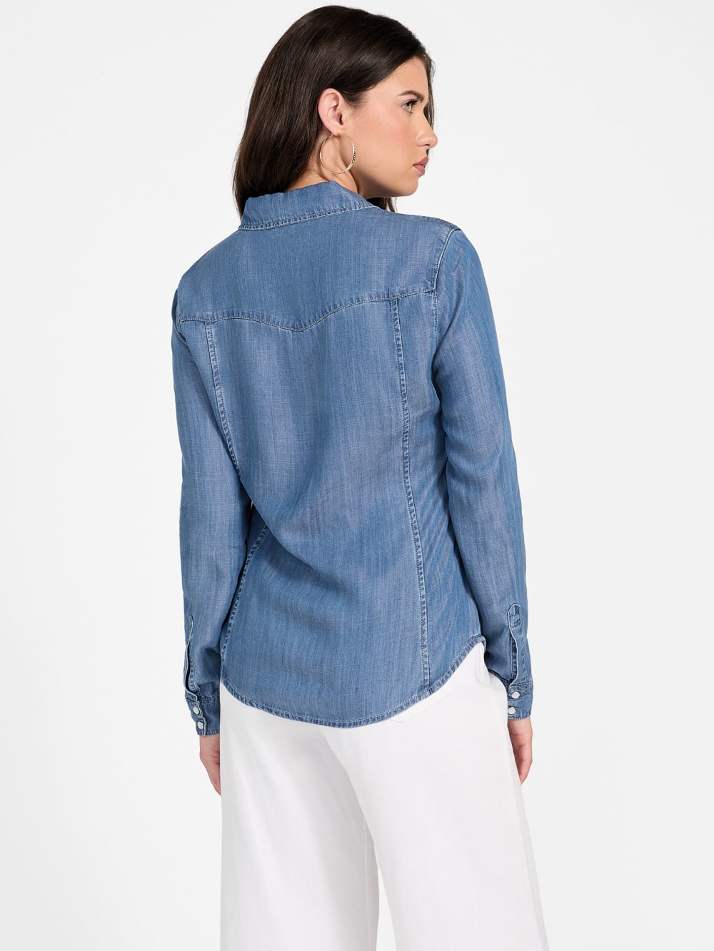 Classic Denim Western Shirt - Guess