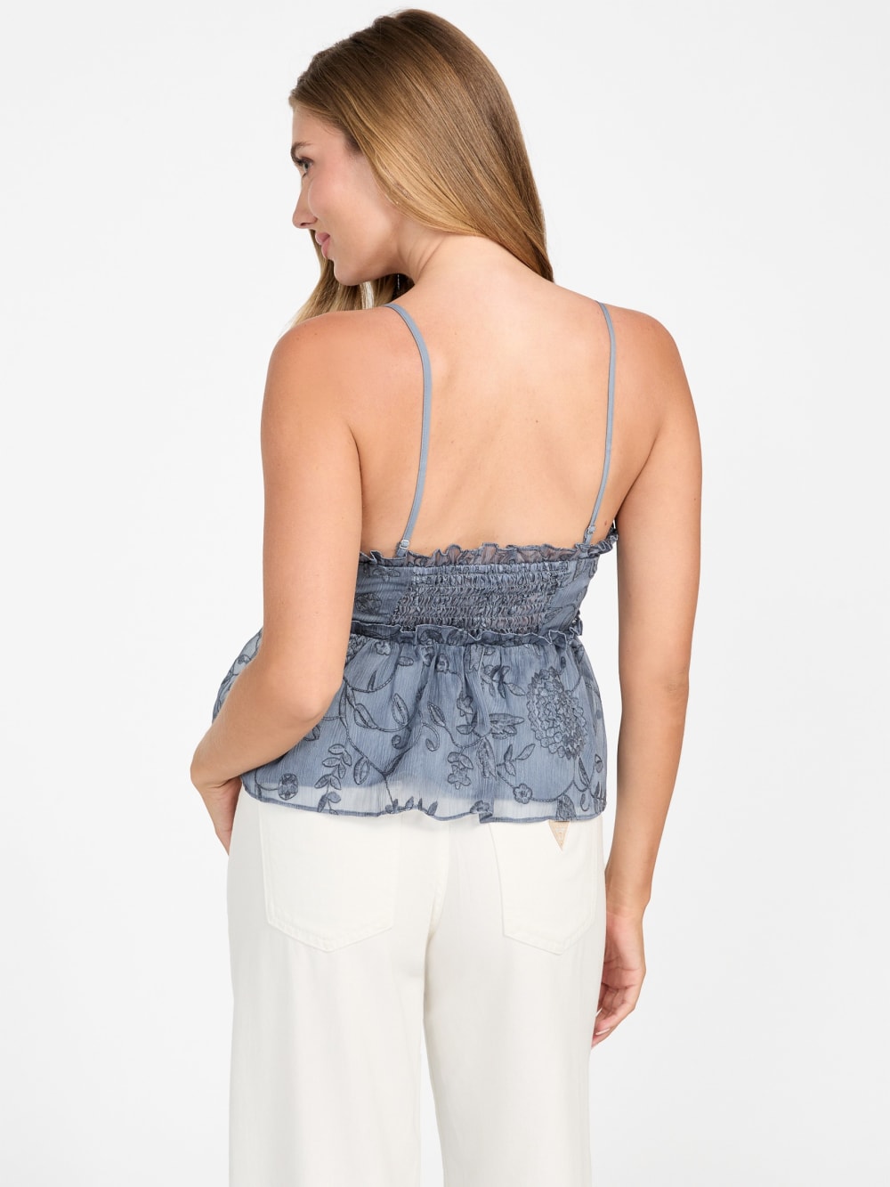 Tiffany Peplum Top - Guess