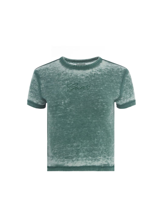 classic logo baby tee - Guess