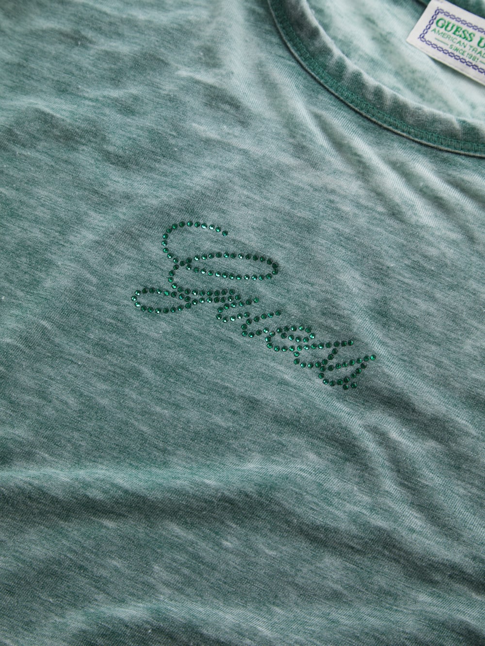 classic logo baby tee - Guess