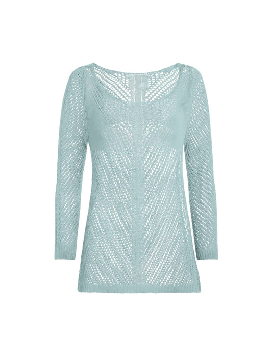 Washed Crochet Sweater - Guess