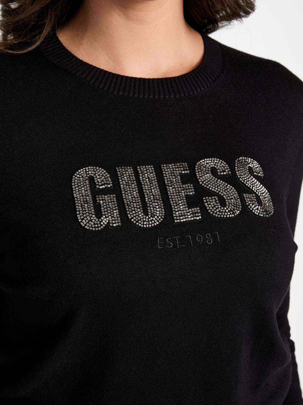 Eco Norah Monogram Sweater - Guess