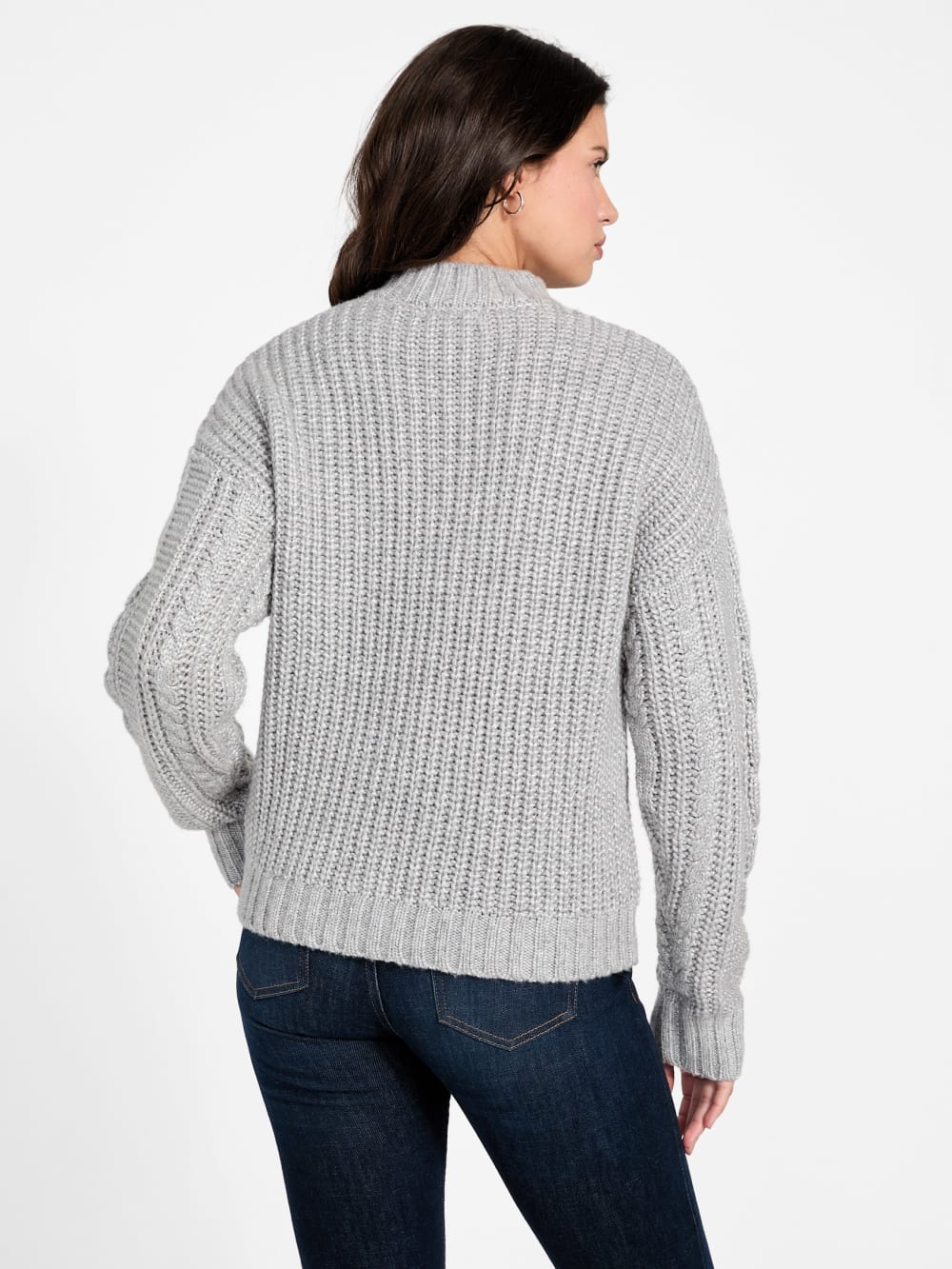 Eco Nathalie Cable-Knit Sweater - Guess