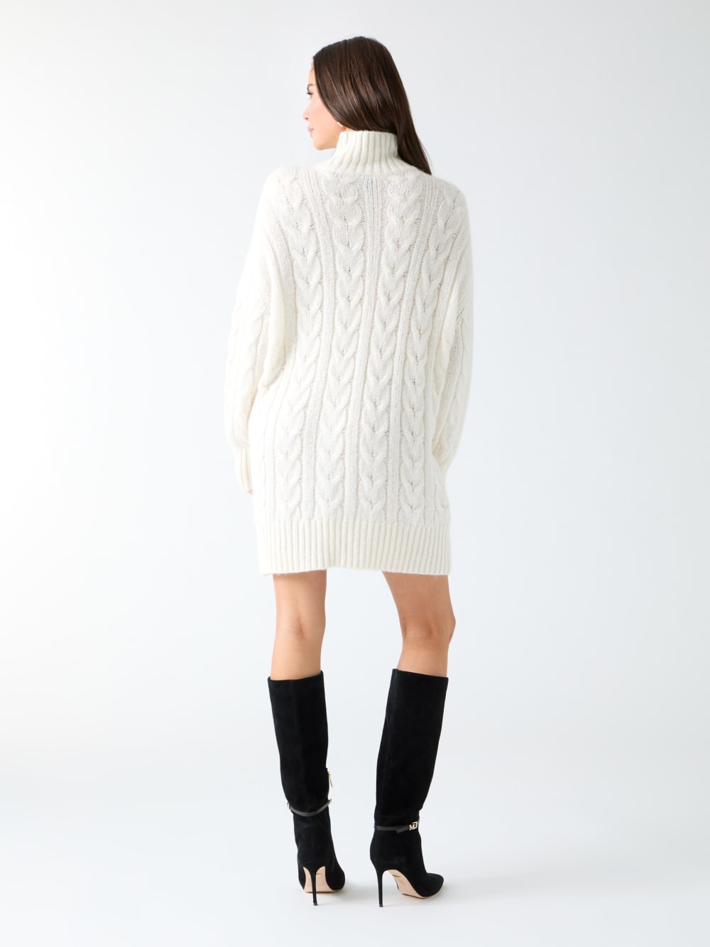 Aida Maxi Cable-Knit Sweater - Guess
