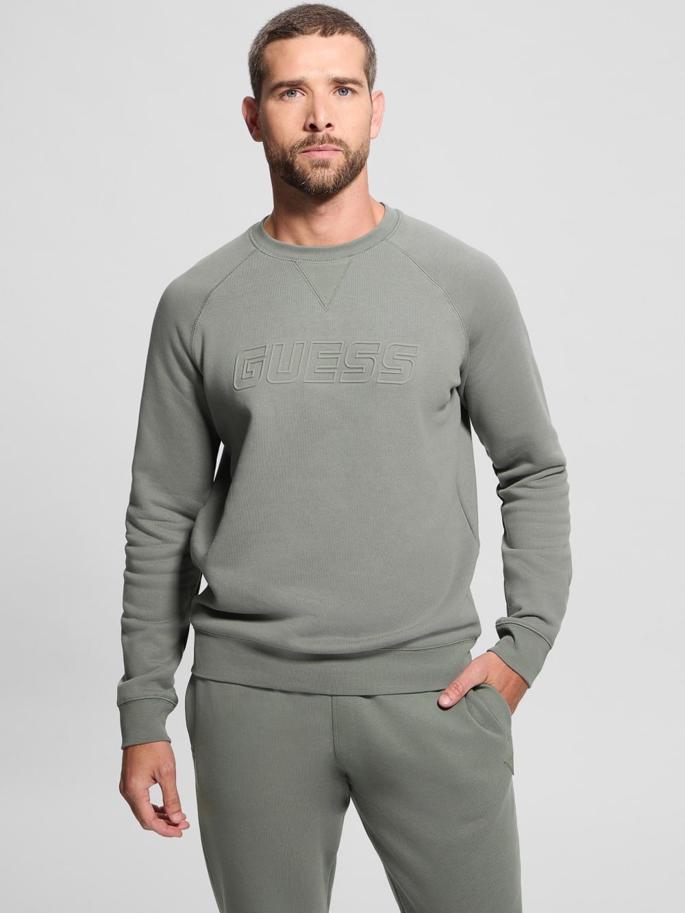 Eco Aldwin Crewneck Sweatshirt - Guess