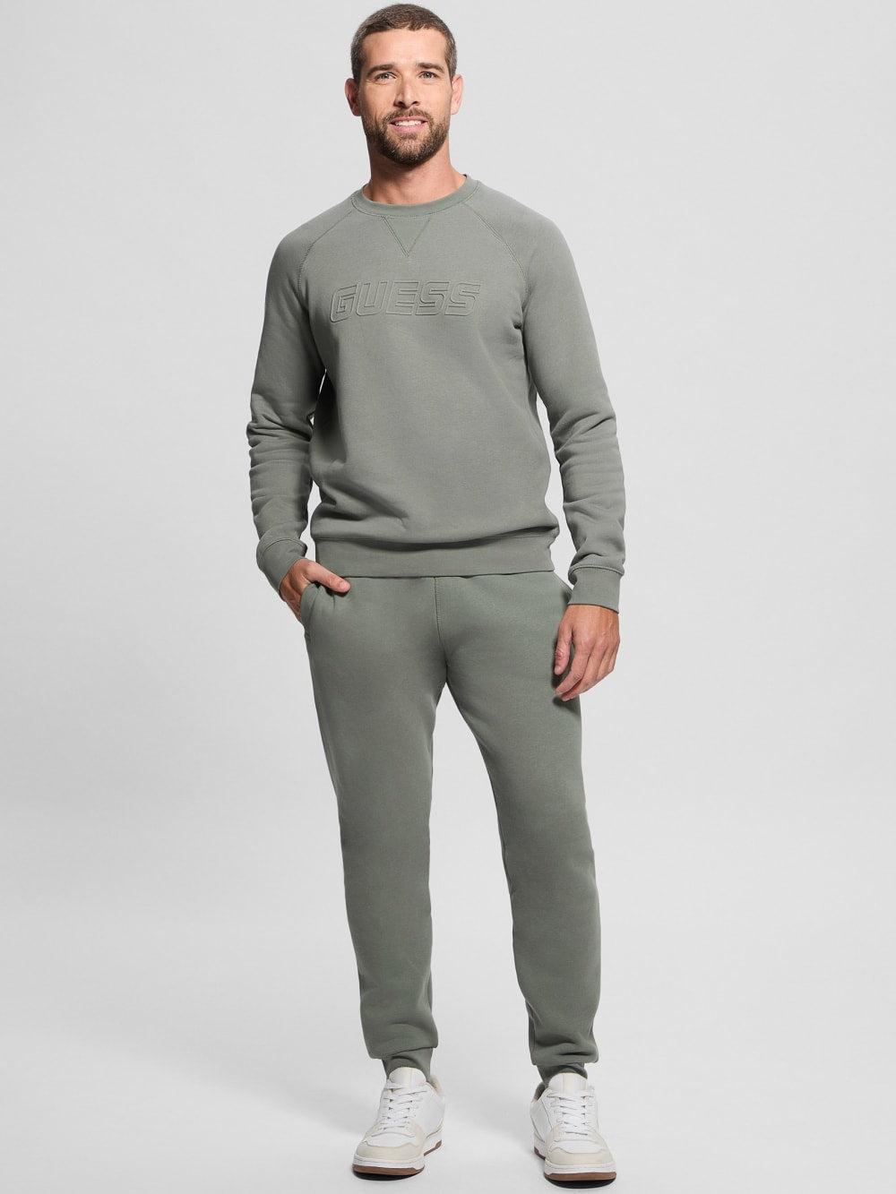 Eco Aldwin Crewneck Sweatshirt - Guess