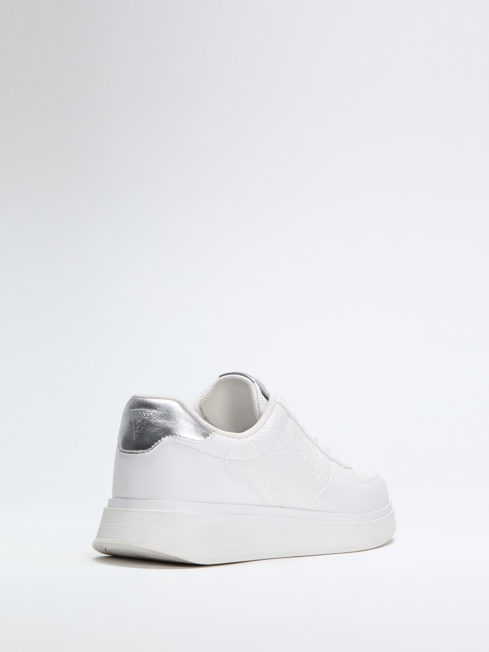 Wulfred Embossed Low-Top Sneakers - Guess