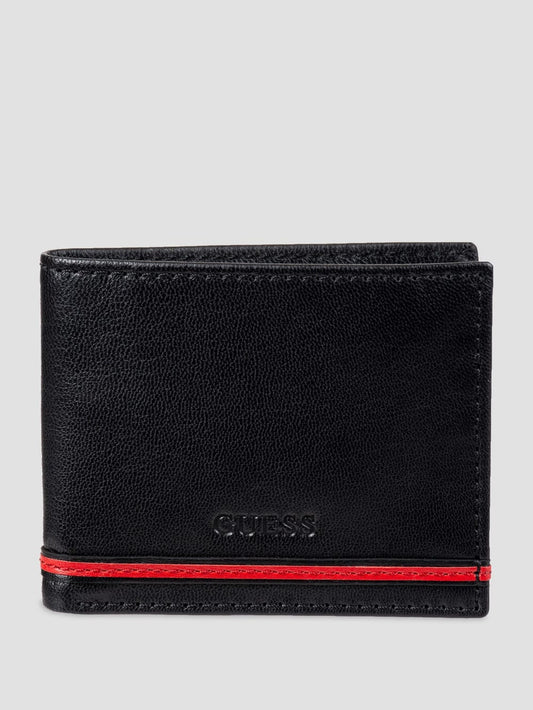RFID-Safe Reeve Passcase Wallet - Guess