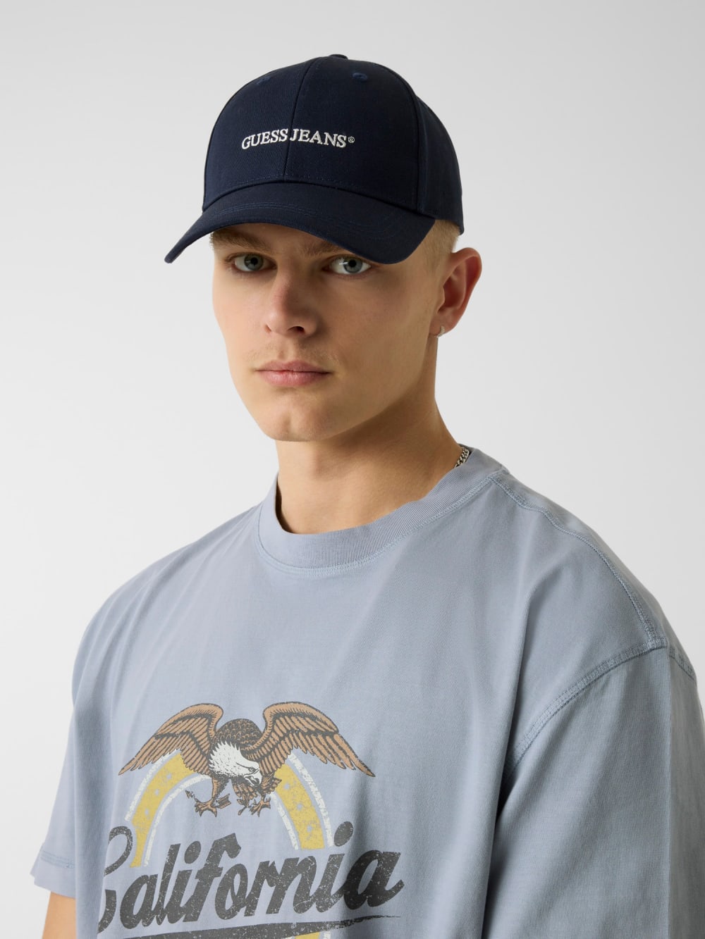 Eco GUESS Jeans Logo Baseball Cap - Guess