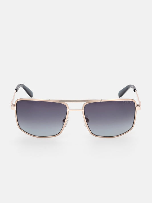 Metal Navigator Sunglasses - Guess