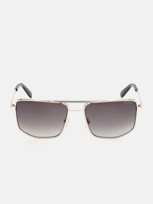 Metal Navigator Sunglasses - Guess
