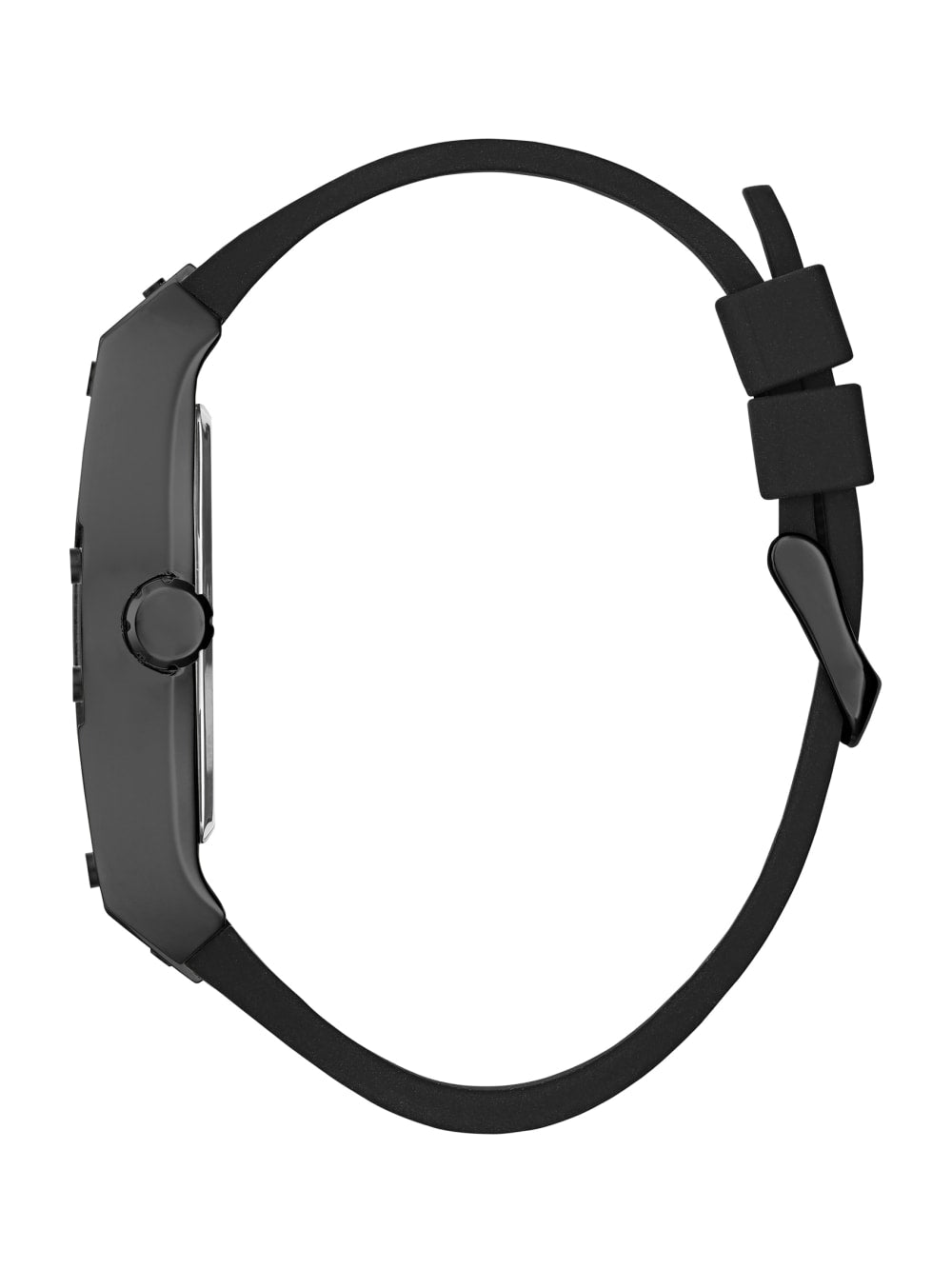 Black Analog Cutout Watch - Guess