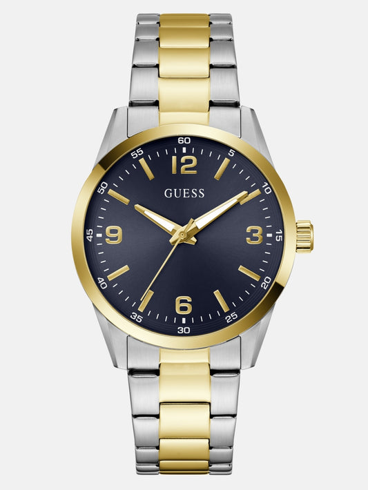Two-Tone Analog Watch - Guess