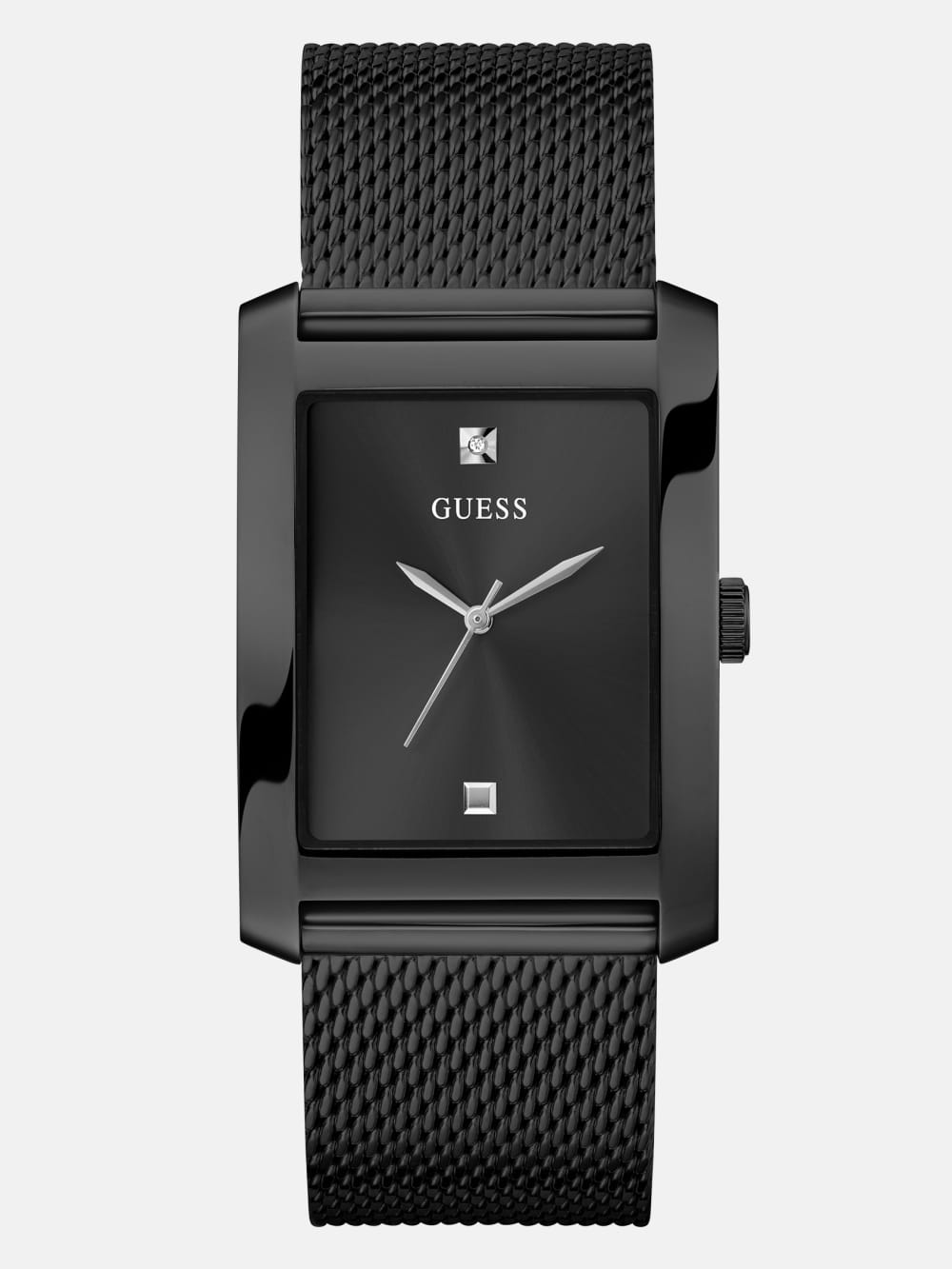 Black Mesh Analog Watch - Guess