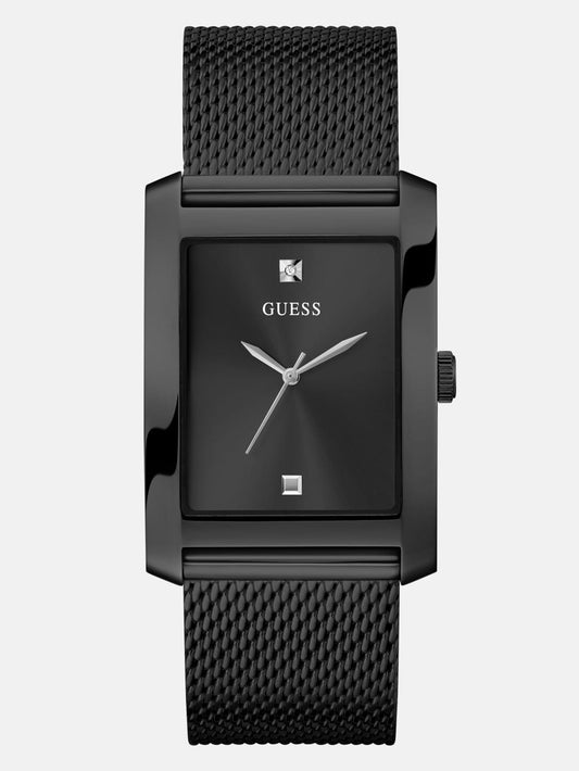 Black Mesh Analog Watch - Guess
