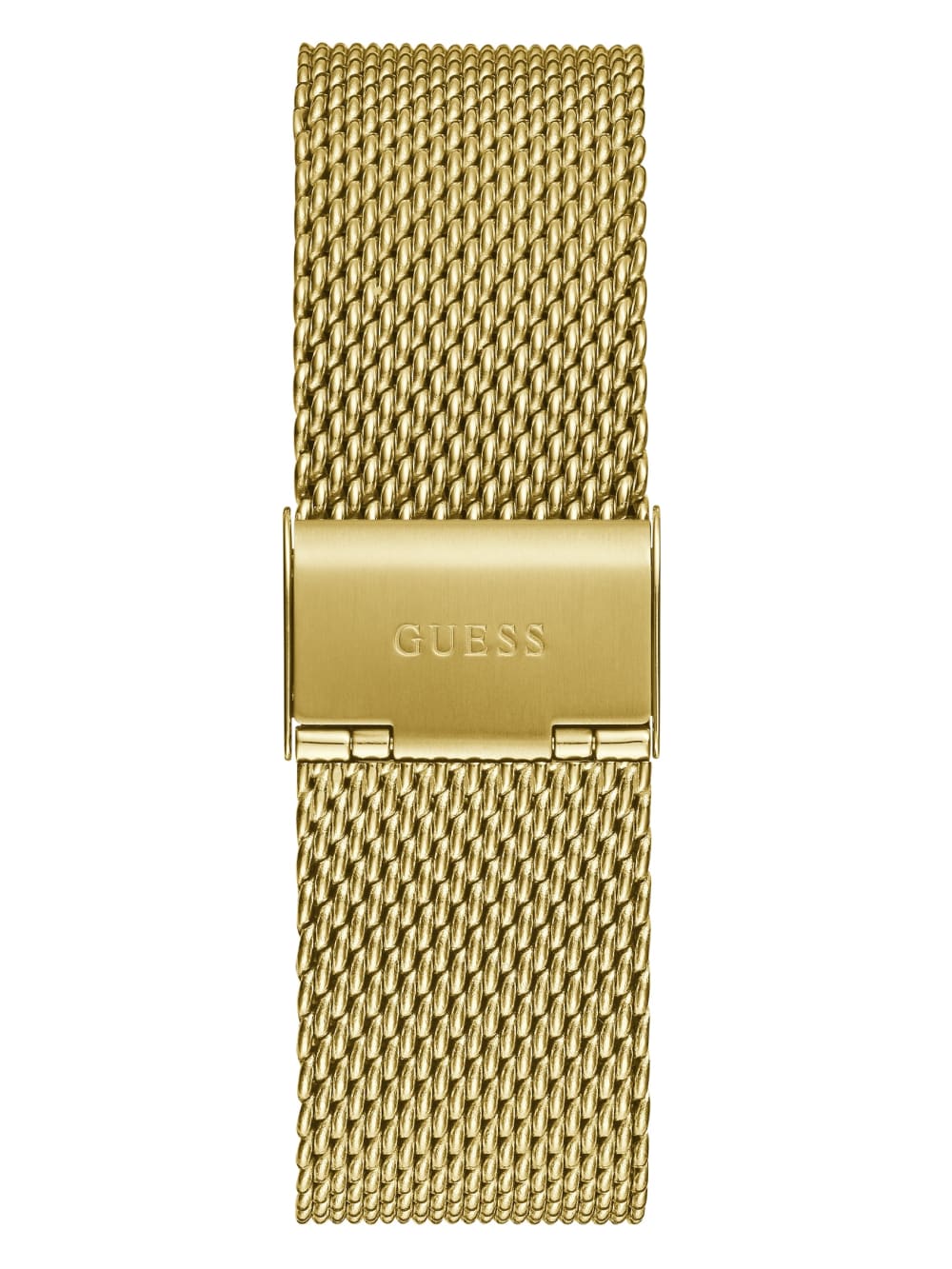 Gold-Tone Mesh Analog Watch - Guess