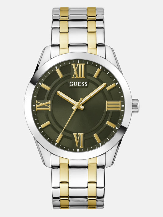 Two-Tone Analog Watch - Guess