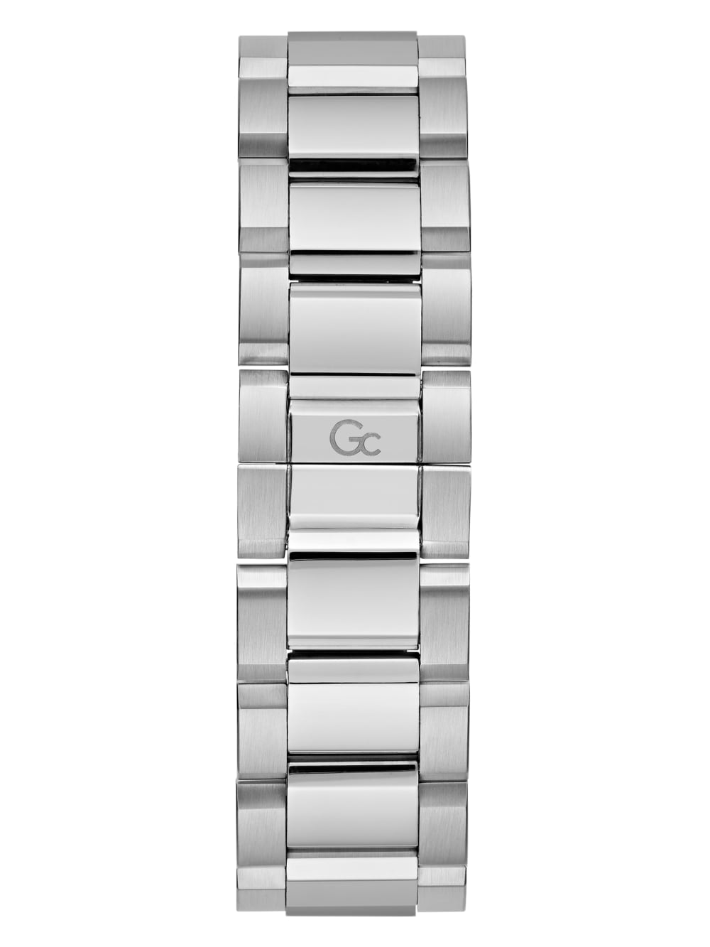Gc Silver-Tone and Green Chronograph Watch - Guess