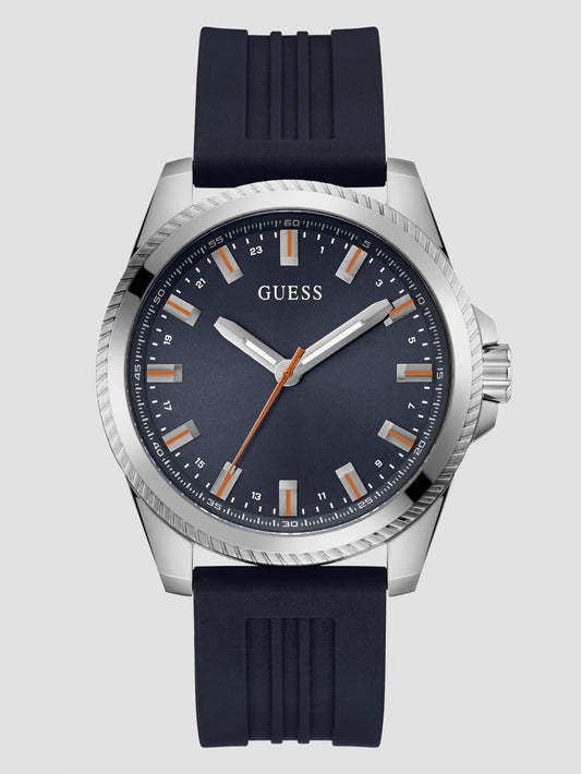 Champ Black Analog Silicon Watch - Guess
