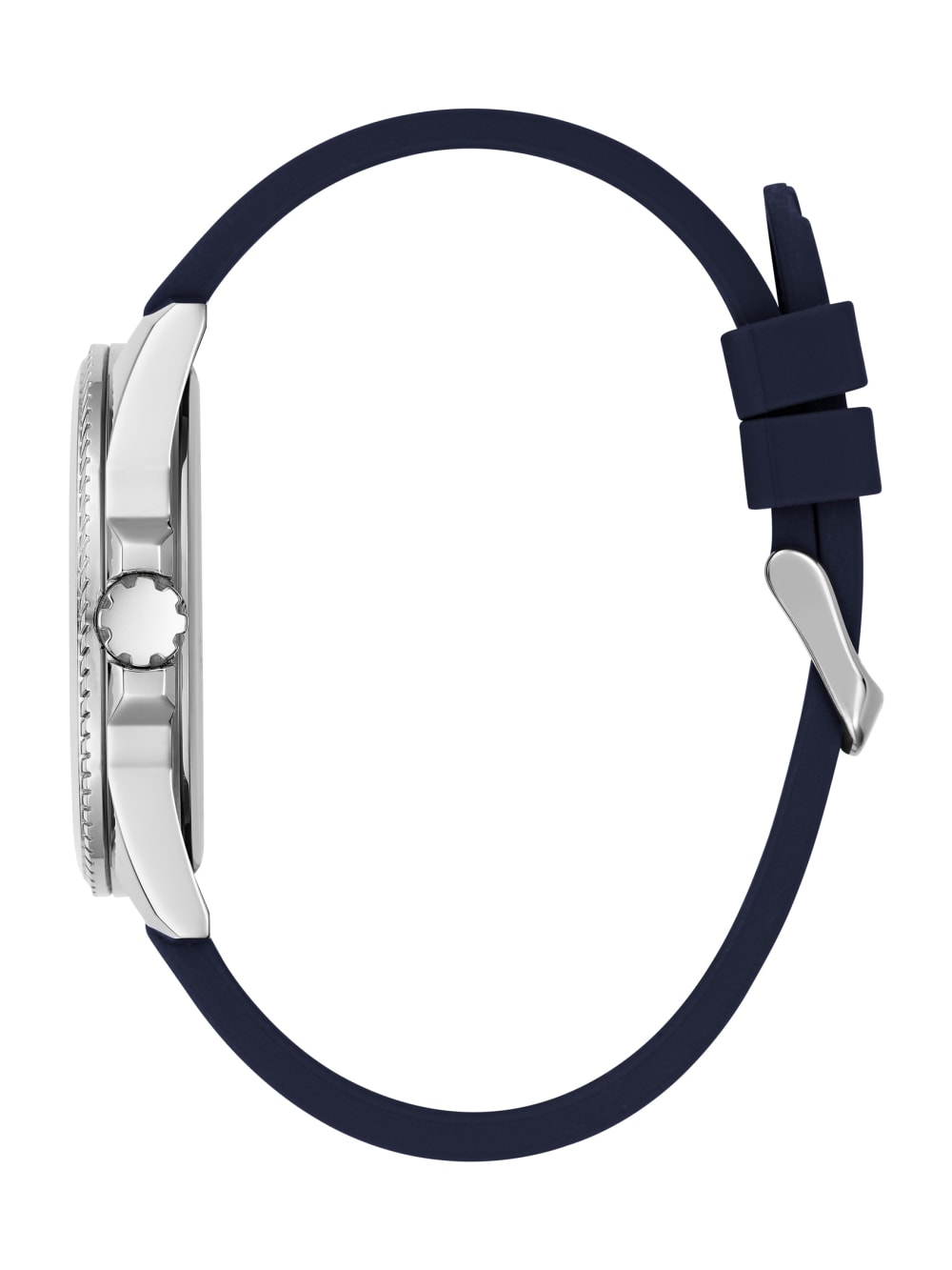 Champ Black Analog Silicon Watch - Guess