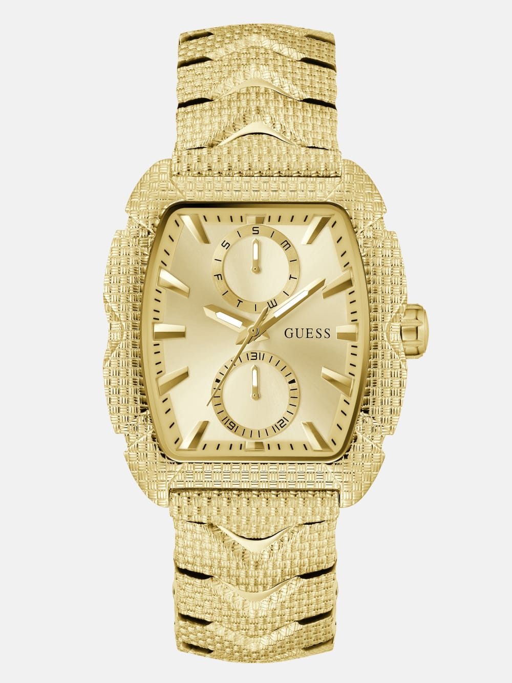 Gold-Tone Multifunction Watch - Guess