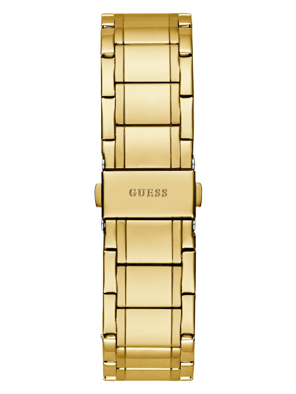 Gold-Tone and Green Analog Watch - Guess