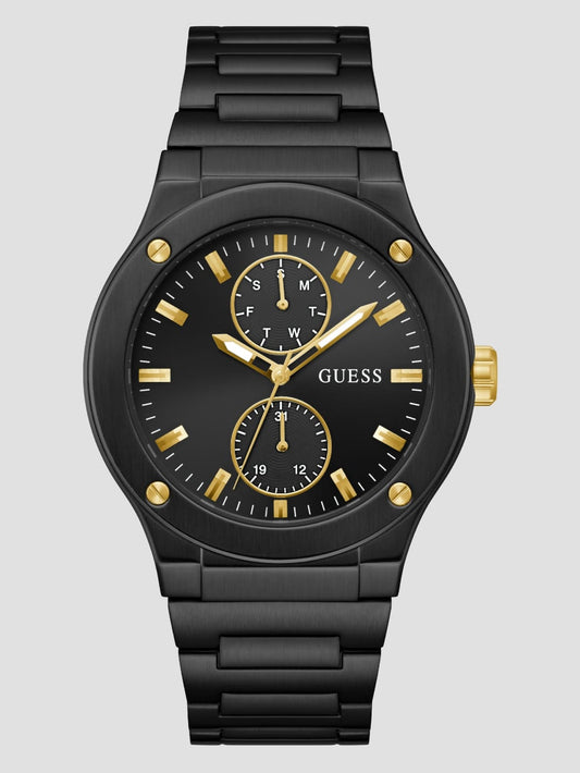 Black Multifunction Watch - Guess