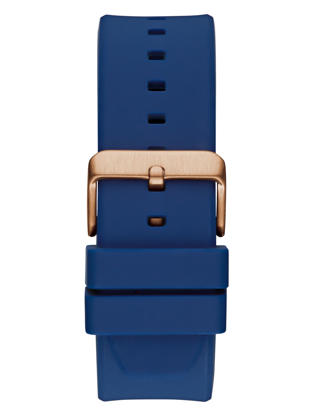 Rose Gold-Tone Silicon Chronograph Watch - Guess