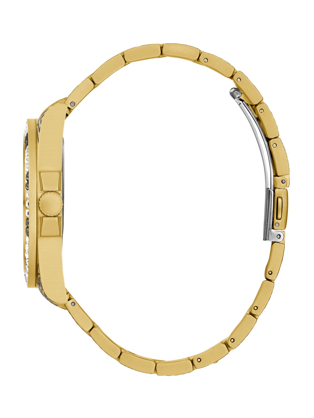 Printed Gold-Tone Analog Watch - Guess