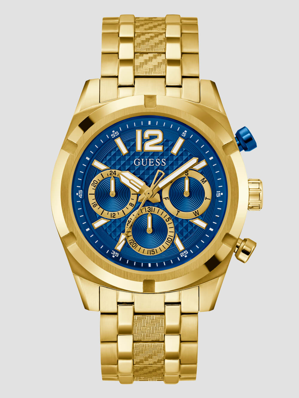 Gold-Tone Chronograph Watch - Guess