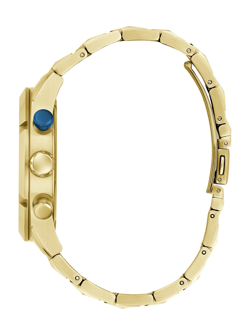 Gold-Tone Chronograph Watch - Guess