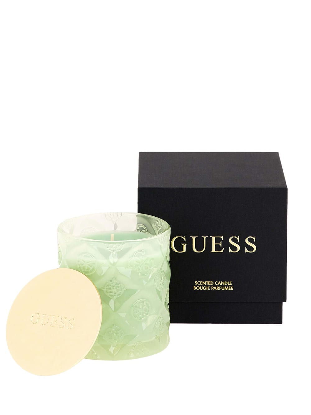 Diamond-Cut Peony Candle - Guess