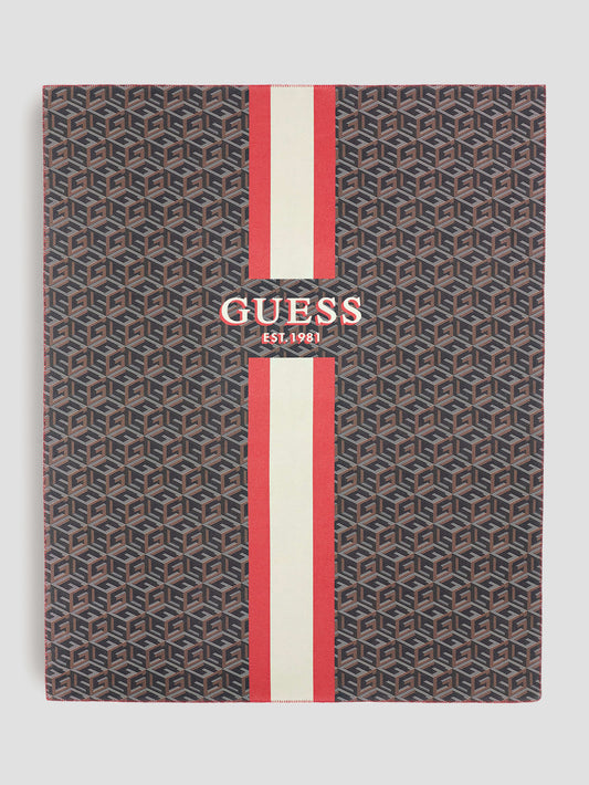 Fleece G Cube Blanket - Guess