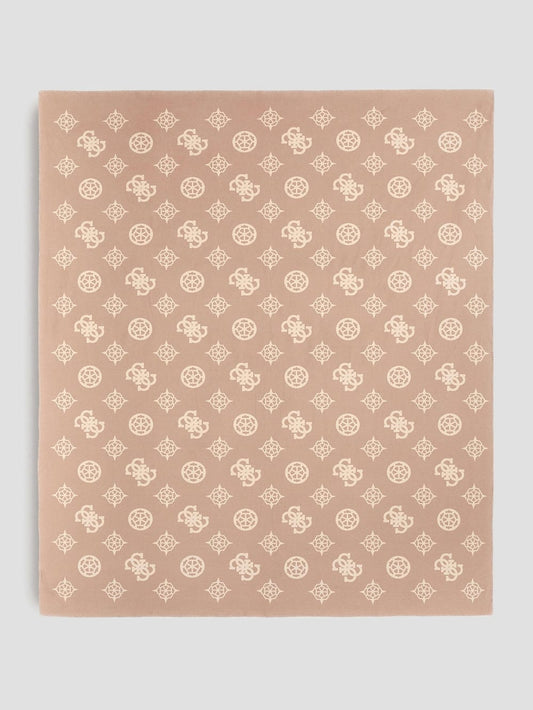 Fleece Peony Blanket - Guess