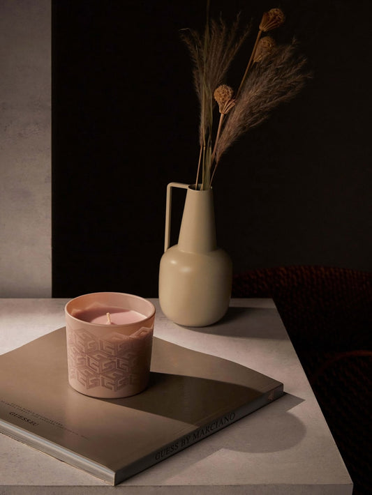 Laser-Cut G Cube Candle - Guess