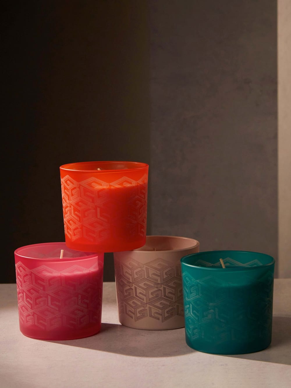 Laser-Cut G Cube Candle - Guess