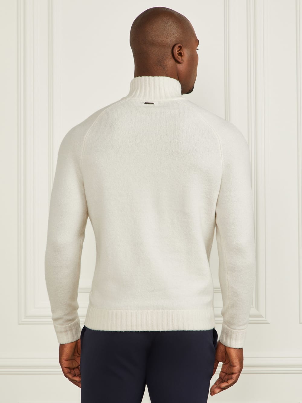 Eco Half-Zip Cable Knit Sweater - Guess
