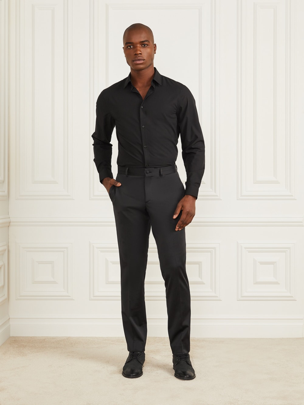 Jacob Notched Cuff Shirt - Guess