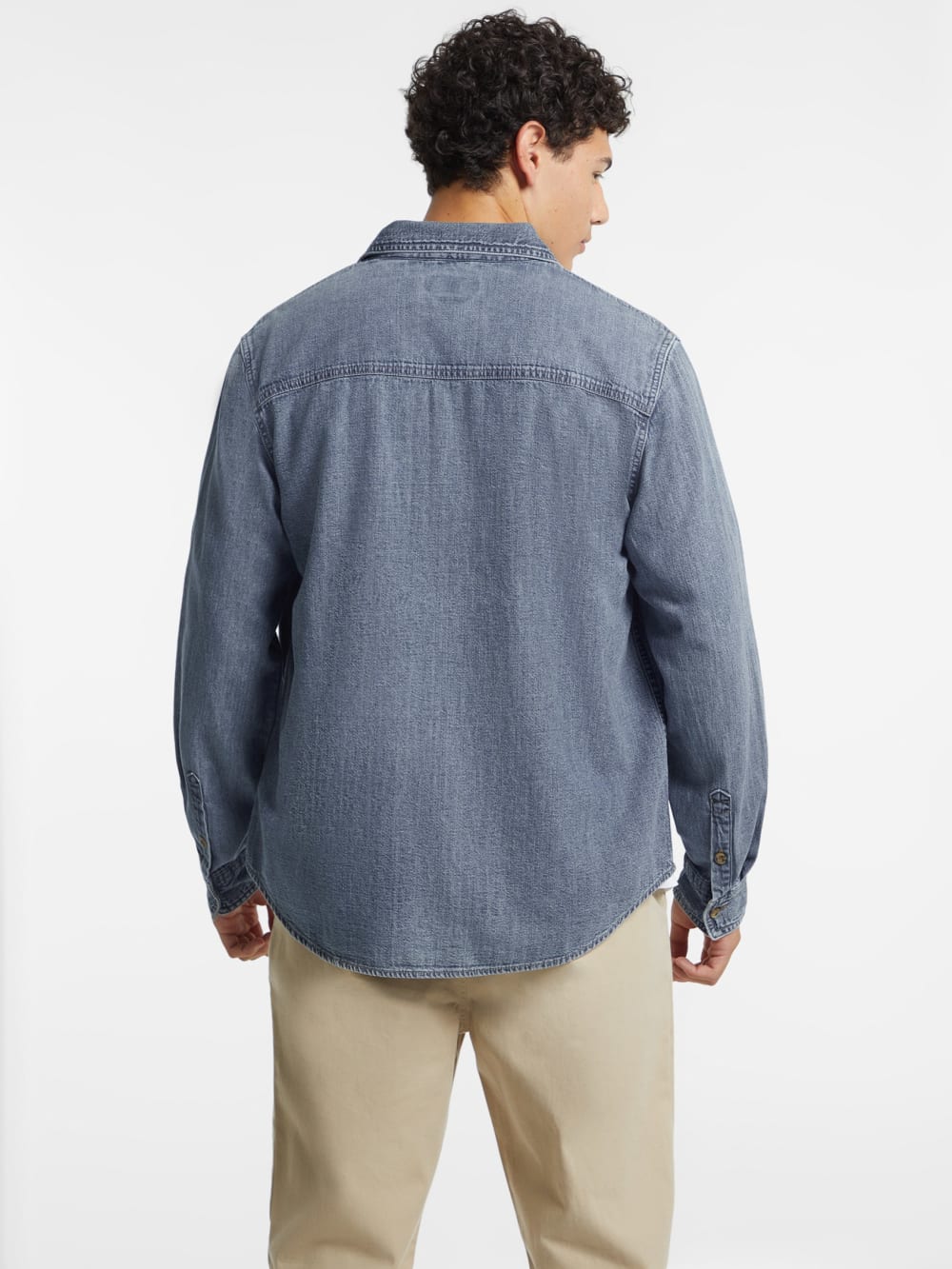 Classic Long-Sleeve Denim Shirt - Guess