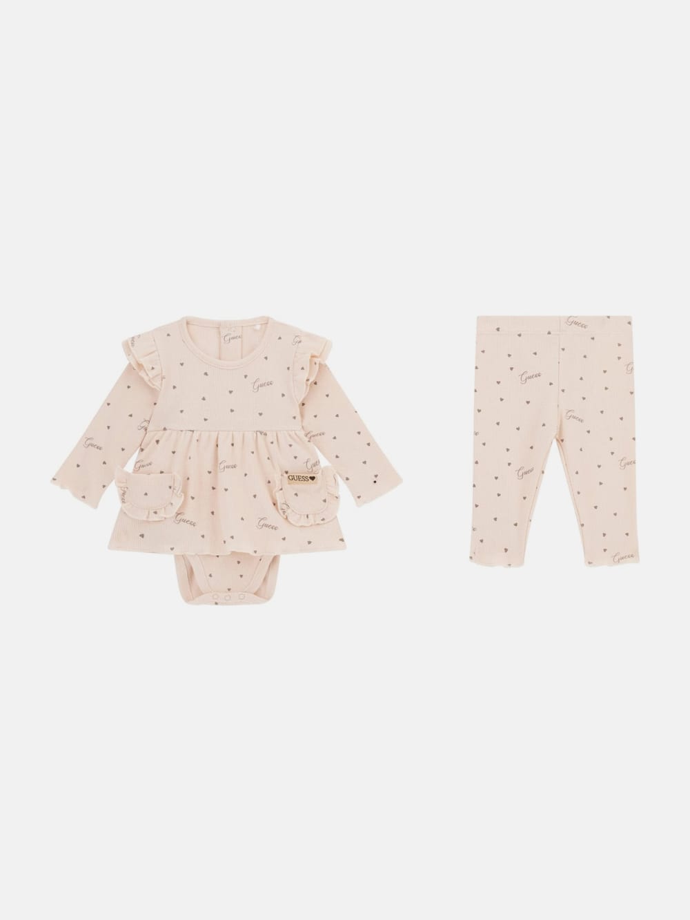 Eco Bodysuit Dress and Pants Set (0-12M) - Guess