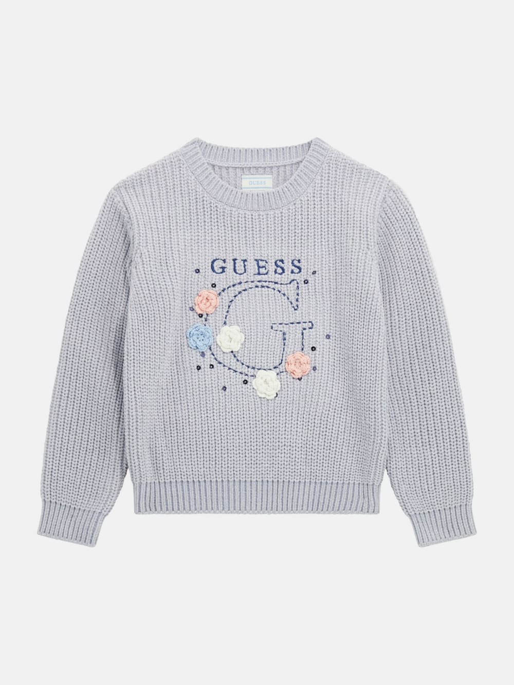 Embroidered logo sweater - Guess
