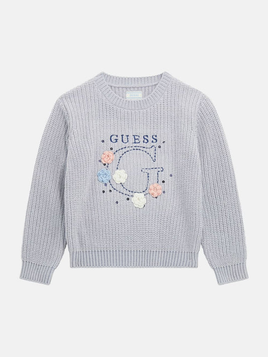 Embroidered logo sweater - Guess