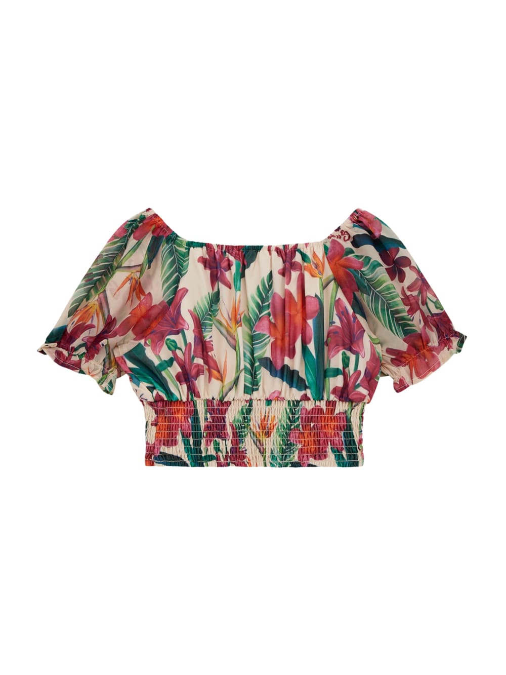 Chiffon Floral Top (7-16) - Guess