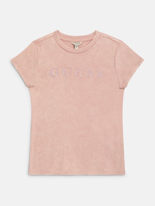 Nancy Knit Crewneck Tee (7-14) - Guess