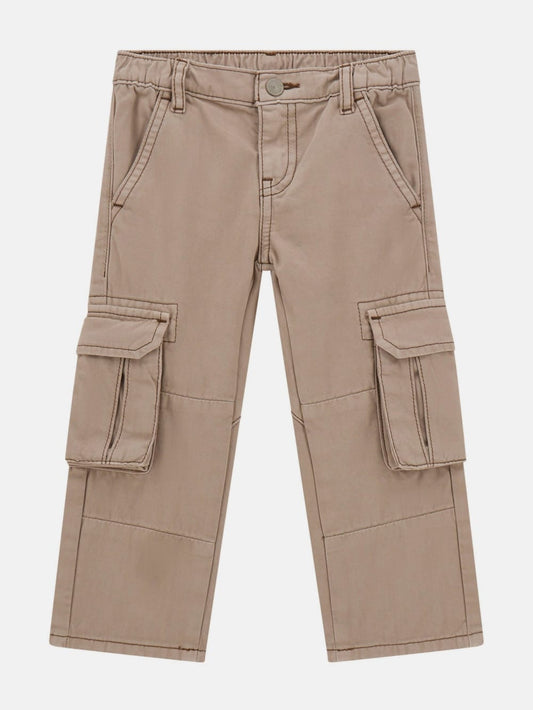 Rigid Gabardine Cargo Pants (2-7) - Guess