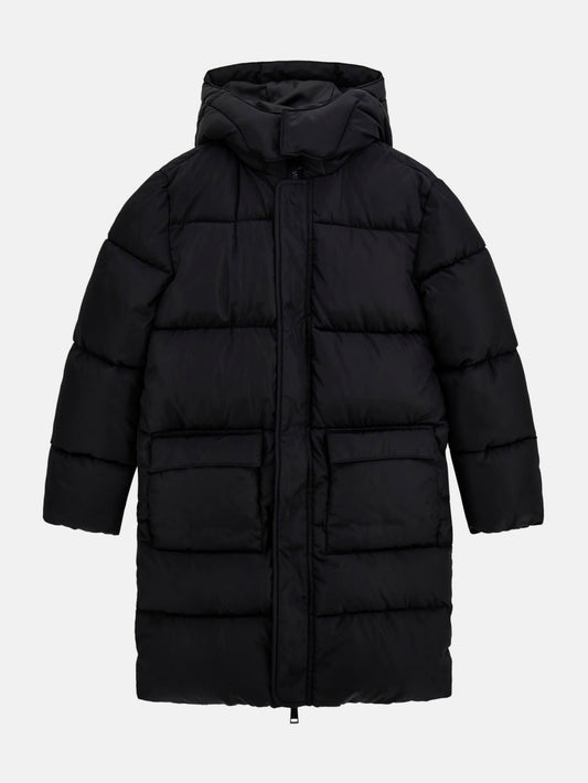 Signature Hooded Puffer Coat (7-16) - Guess