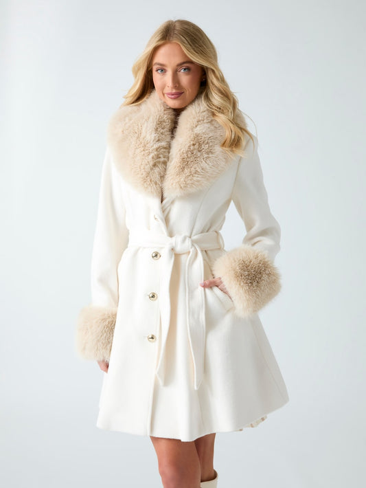 Wool blend coat - Guess