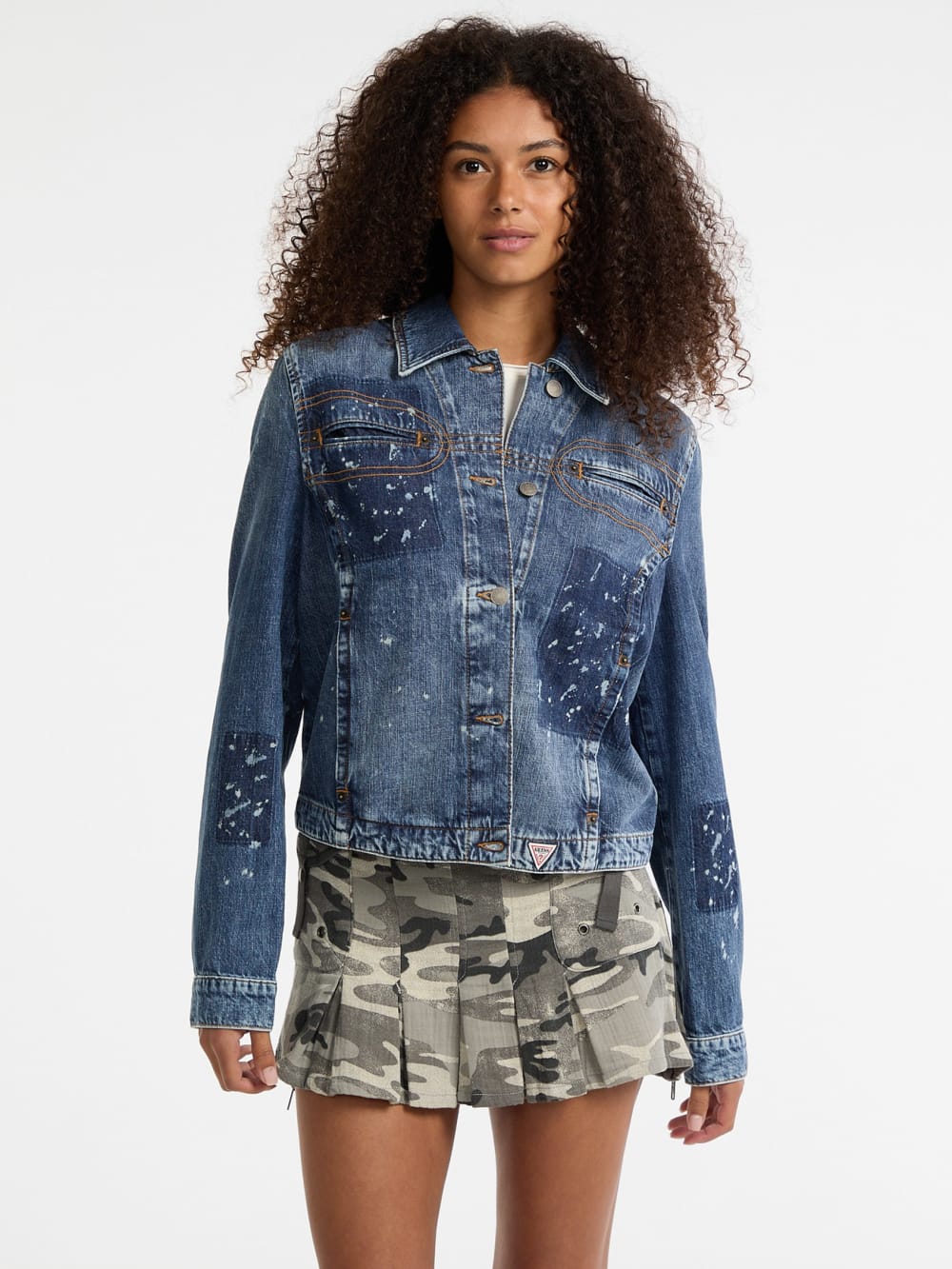 GUESS Originals Harrington Denim Jacket - Guess