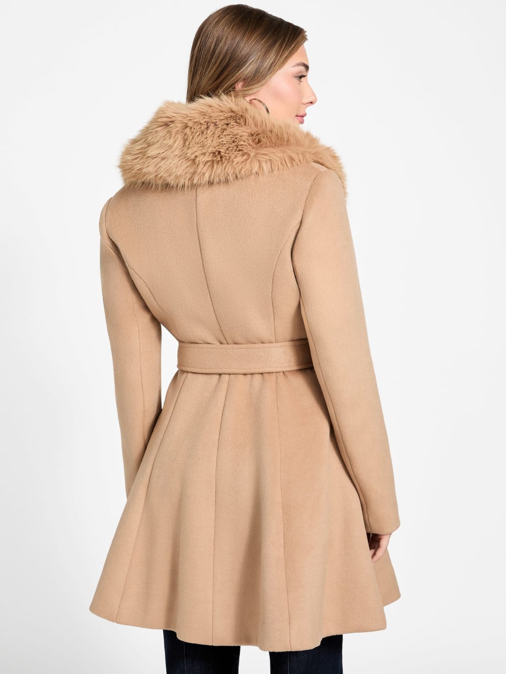 Eve Belted Coat - Guess