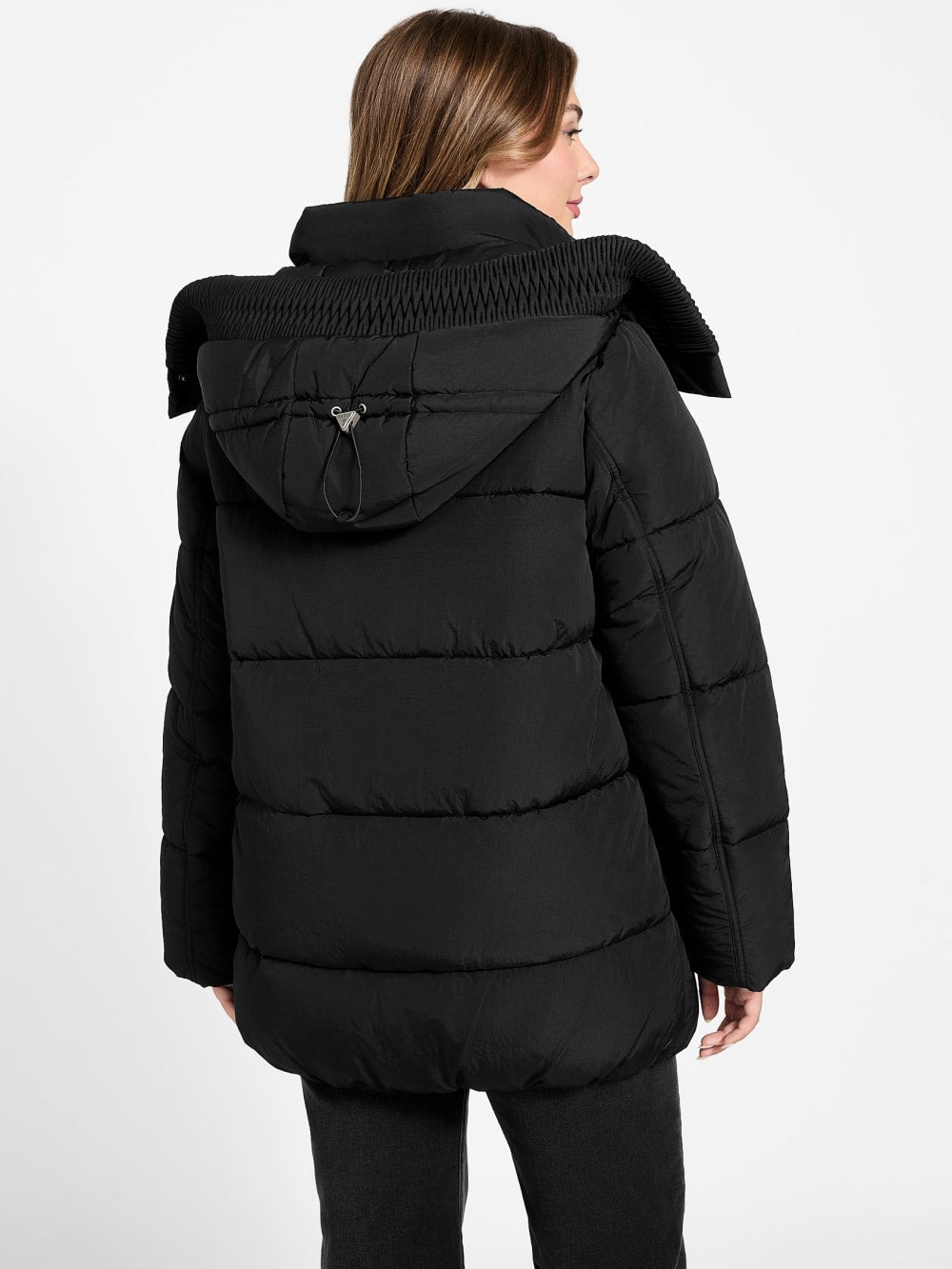 Eco Eleonor Hooded Puffer Jacket - Guess
